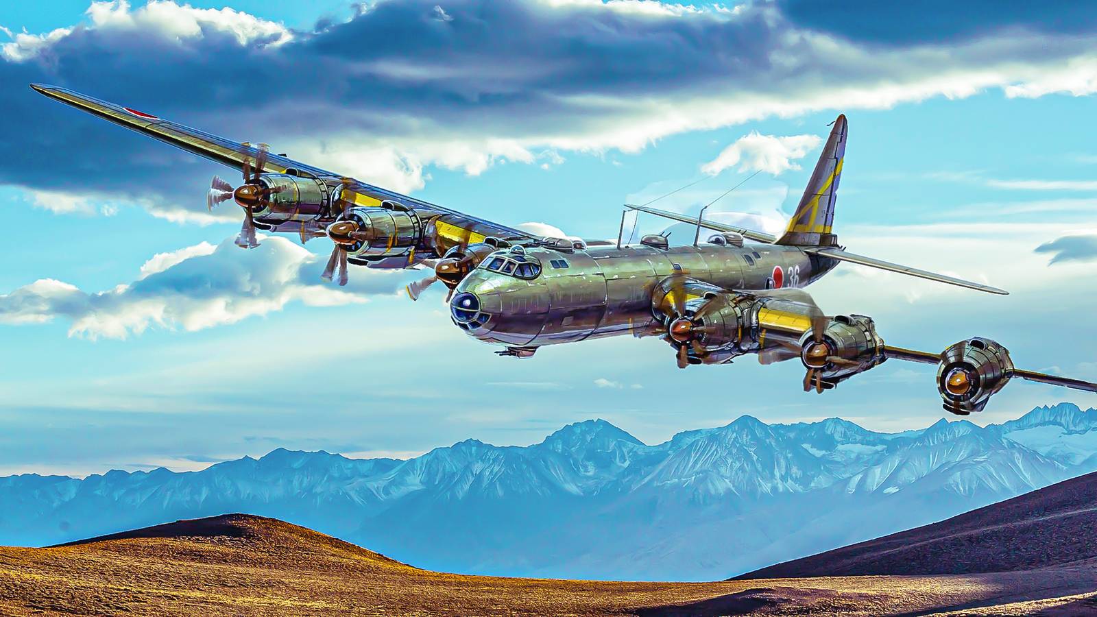Enormous Yet Unrealized: Why The WW2 Nakajima G10N Fugaku Bomber Never Made It To The USA