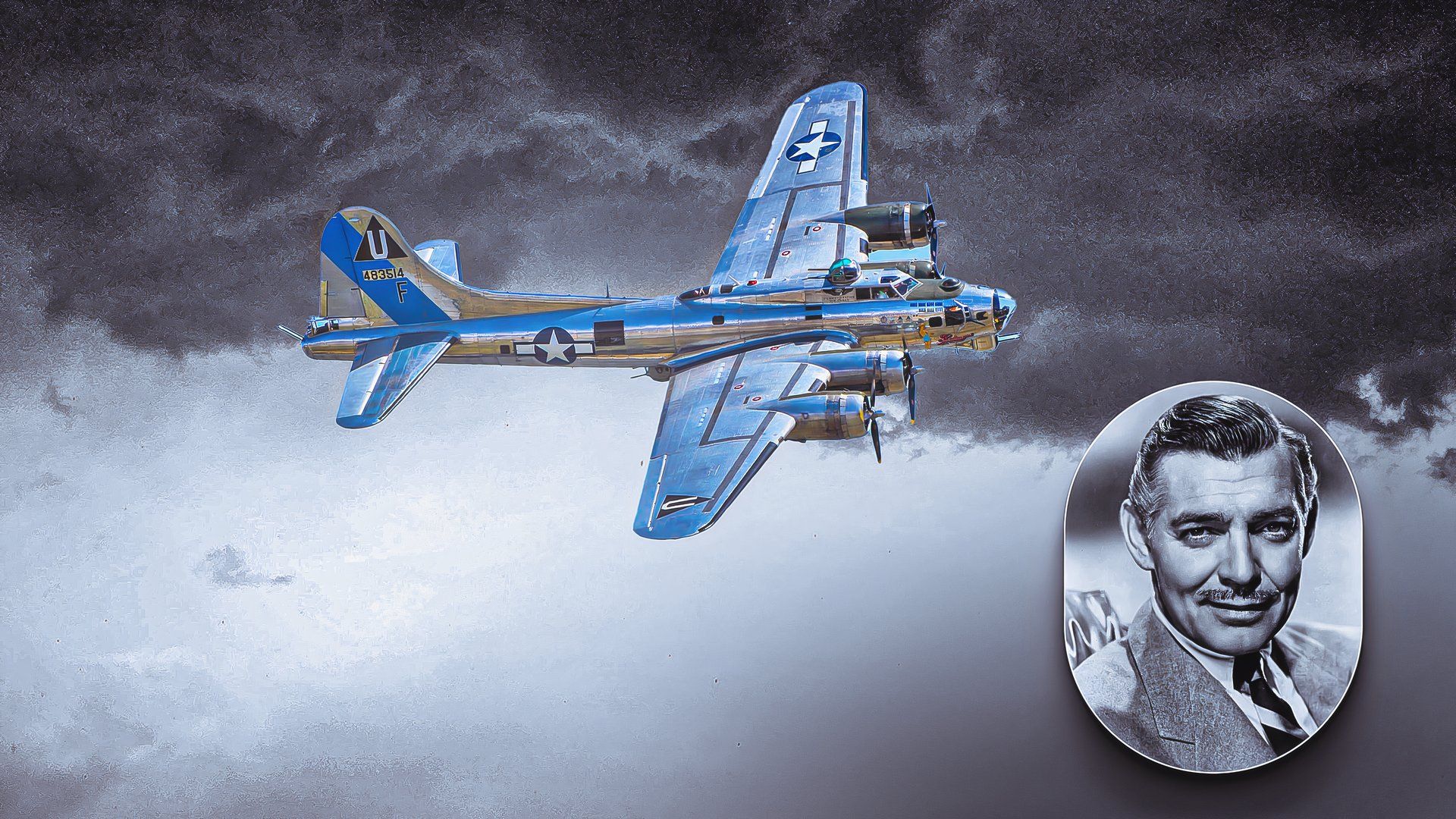 Bravery In The Skies: Clark Gable's Service As A WWII Boeing B-17