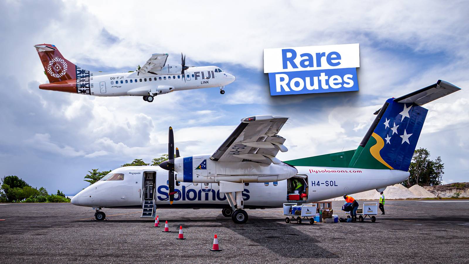 Rare Routes: These 5 South Pacific Airports Have Just One International Flight Each