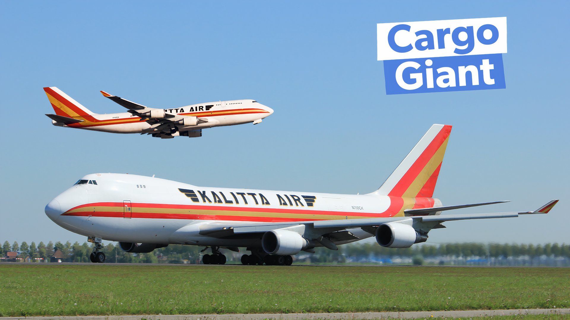 KALITTA AMERICAN INTERNATIONAL AIRWAYS B747-100 1:400