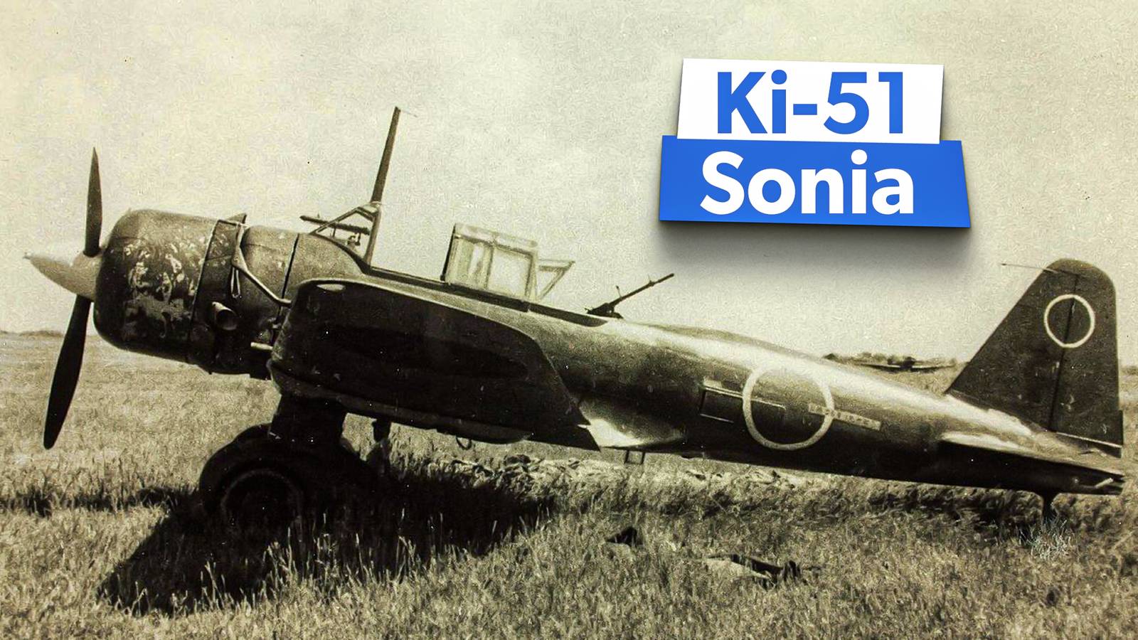 How The WWII Mitsubishi Ki-51 \, image size:1600x900