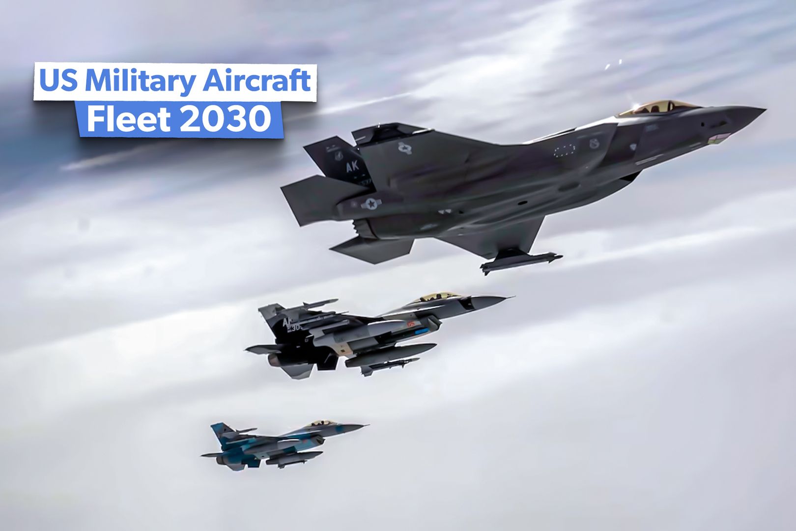 What Will The US Air Force Combat Aircraft Fleet Look Like By 2030?