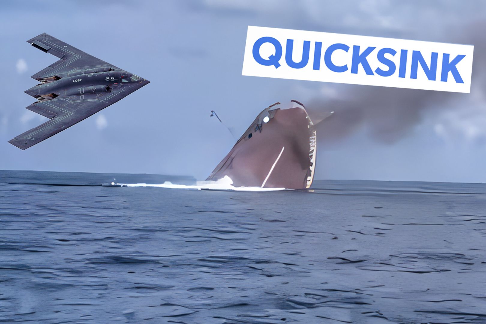 QUICKSINK: How & Why A USAF B-2 Spirit Bomber Took Out USS Tarawa In The Gulf Of Mexico