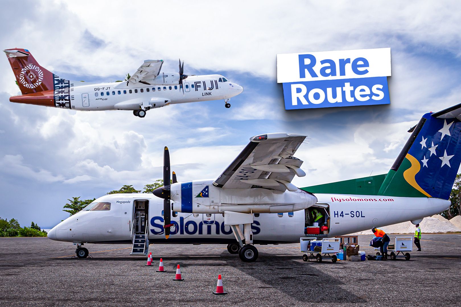 Rare Routes: These 5 South Pacific Airports Have Just One International Flight Each