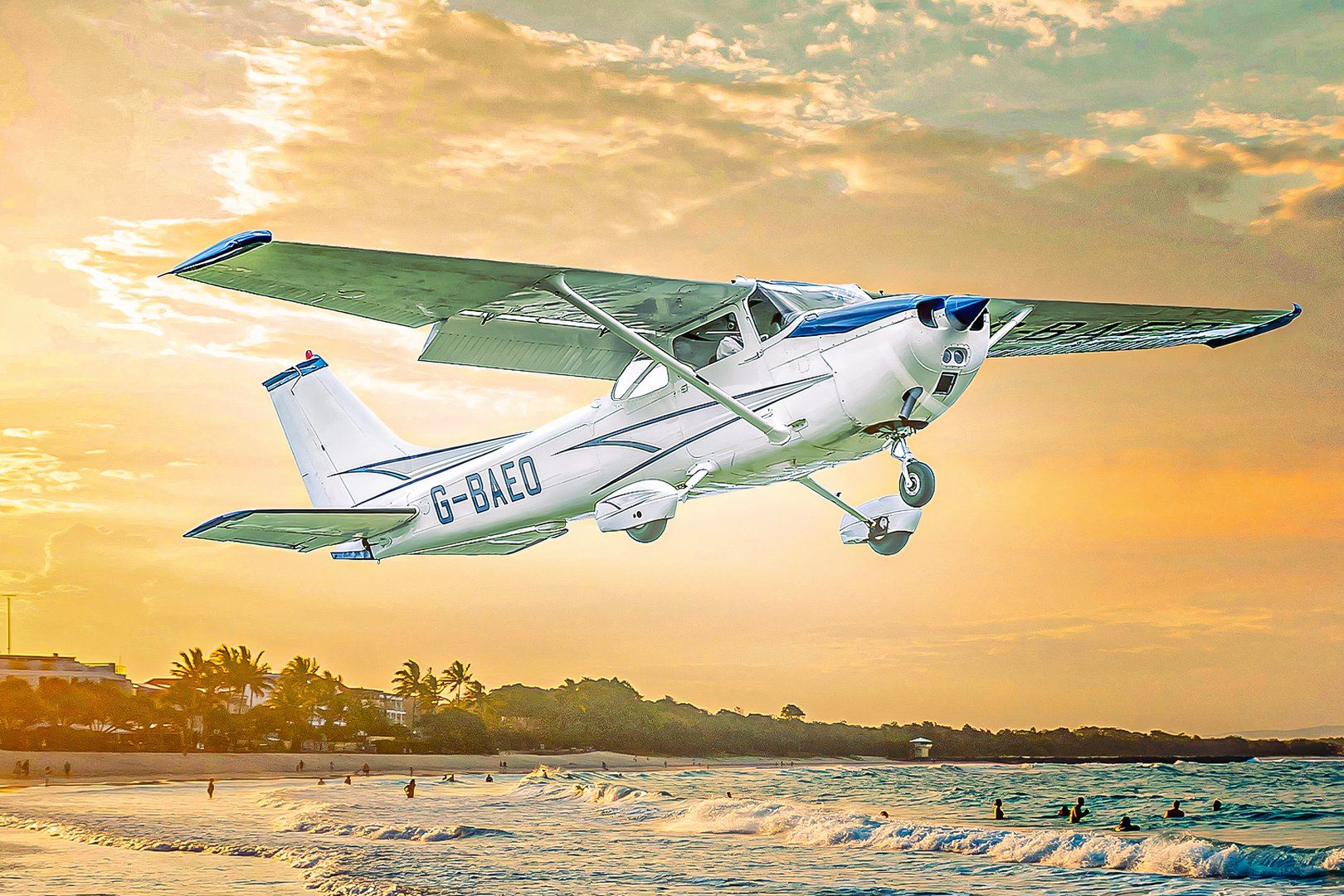 The Joys of Recreational Flying: Exploring the World from a Small Propeller Plane