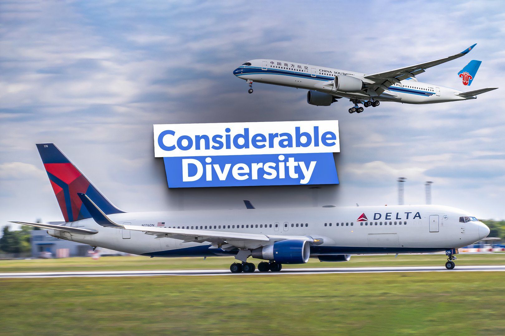 Which Airlines Have The Most Diverse Fleets?