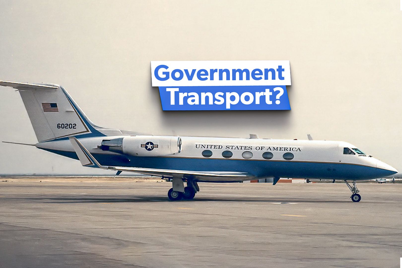 What Business Jets Does The US Government Use For Government Transport?