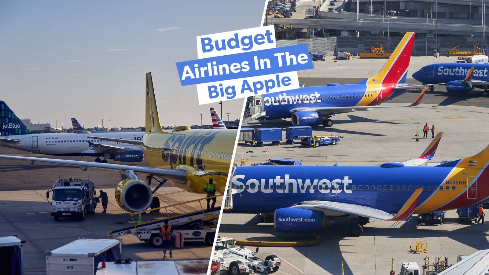 Here's How The New York Area's 3 Main Airports Compare In Terms Of Low-Cost Airlines' Market Share