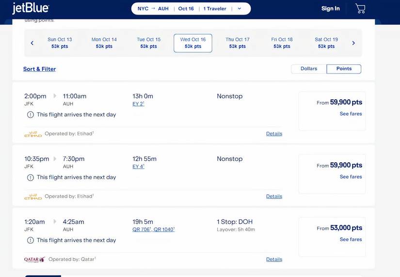 How To Spend JetBlue TrueBlue Points