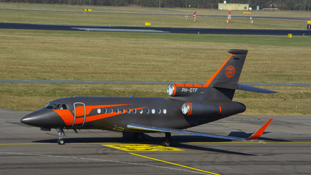 Max Verstappen Dassault Falcon 900EX