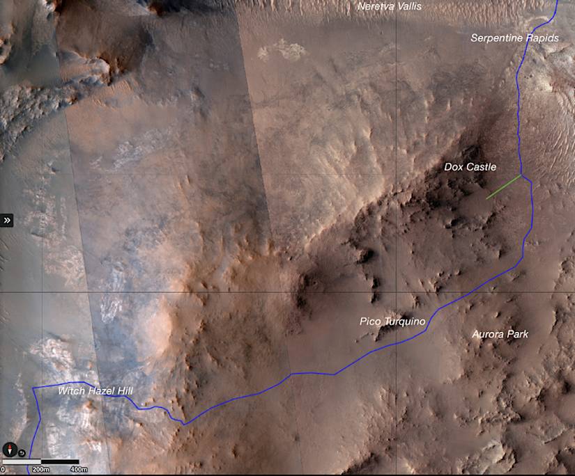 Mars Rover Flight Path NASA's Perseverance Rover Set To Begin Long Climb Up Mars' 4 Billion ...