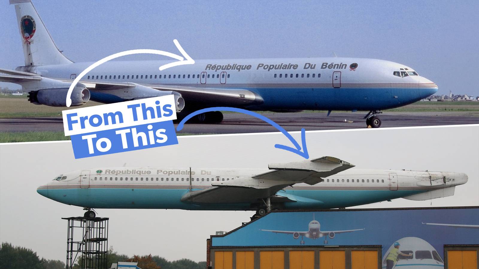 The Story Of Belgium's Abandoned Boeing 707