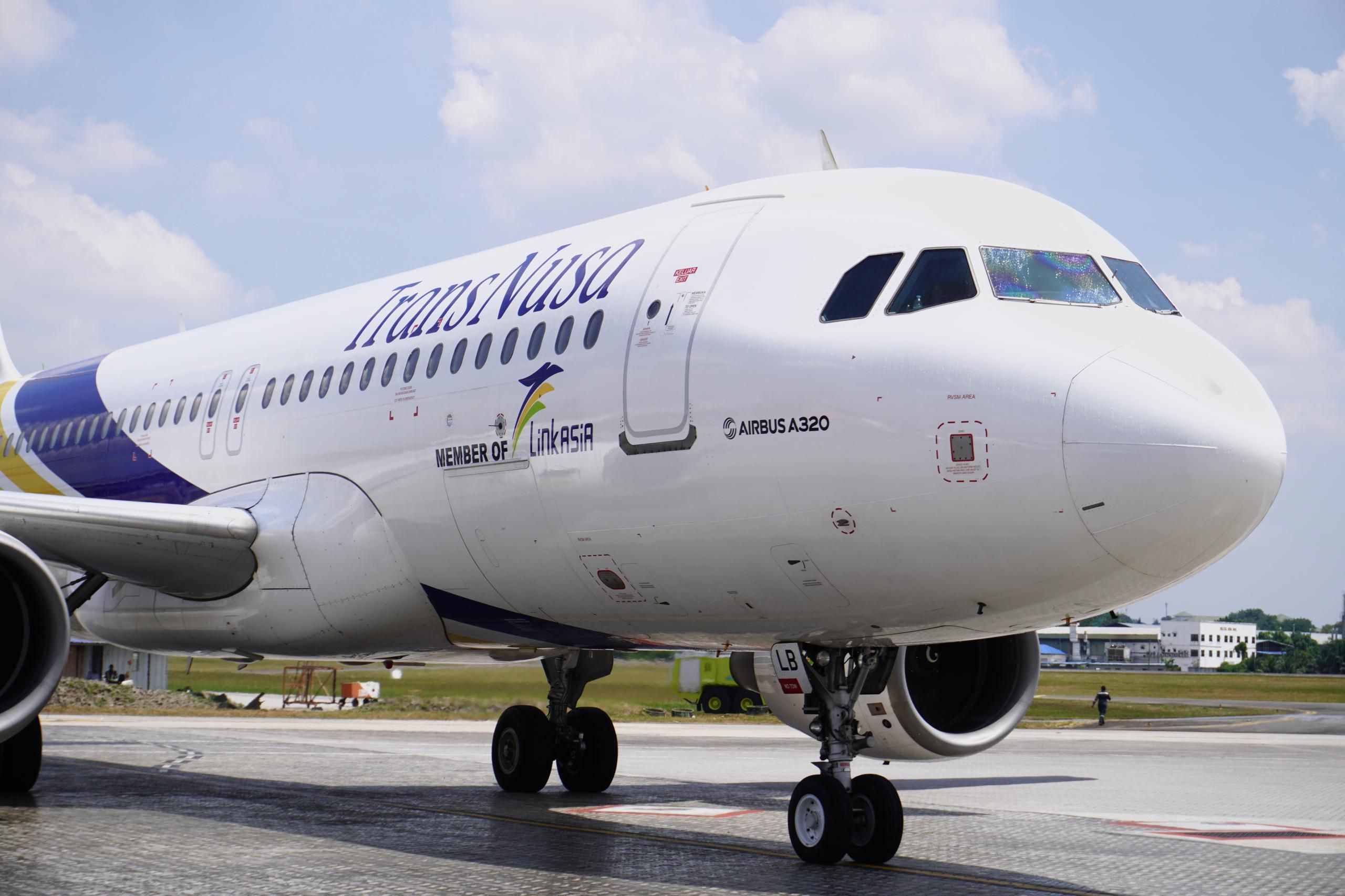 TransNusa Airbus A320 Opens Jakarta Jet Service At Kuala Lumpur Subang Airport