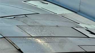 Damaged Jet WestJet Returns 1st Hail-Damaged Boeing 737 & 787 To Service As Triage ...