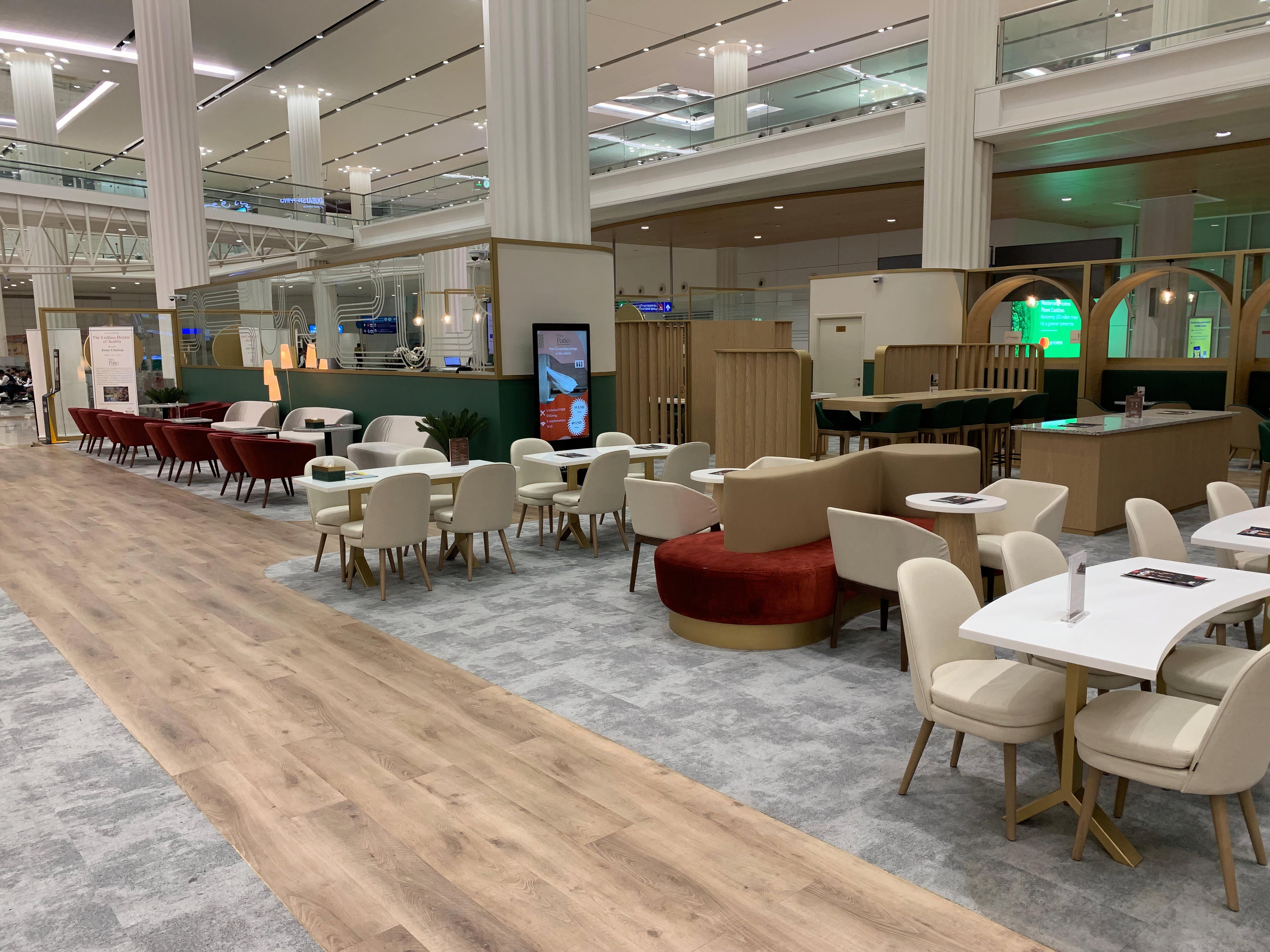 Review: Plaza Premium 'Their Patio' Arrivals Lounge At Dubai International Terminal 3