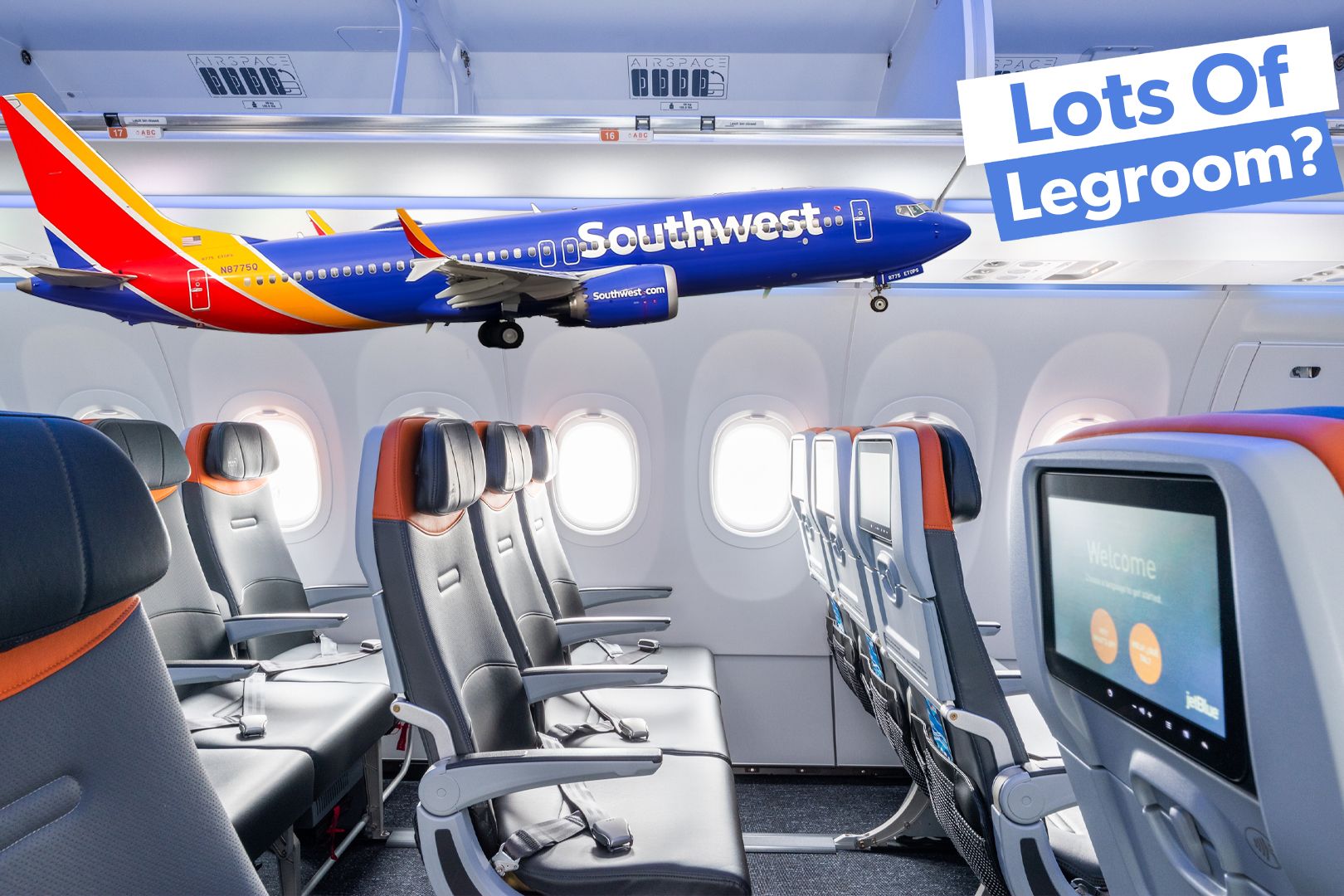 Which US Airlines Have The Most Spacious Economy Seats?