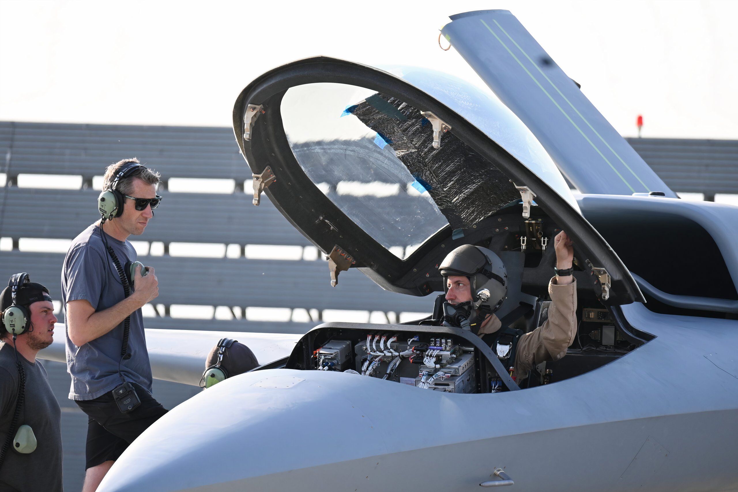 Northrop Grumman Adds Human Pilot To New Autonomous Model 437 Vanguard ...