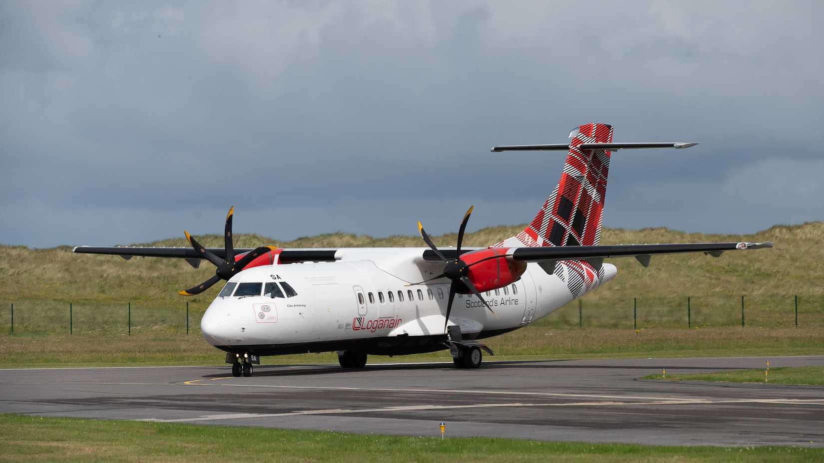 A Loganair plane