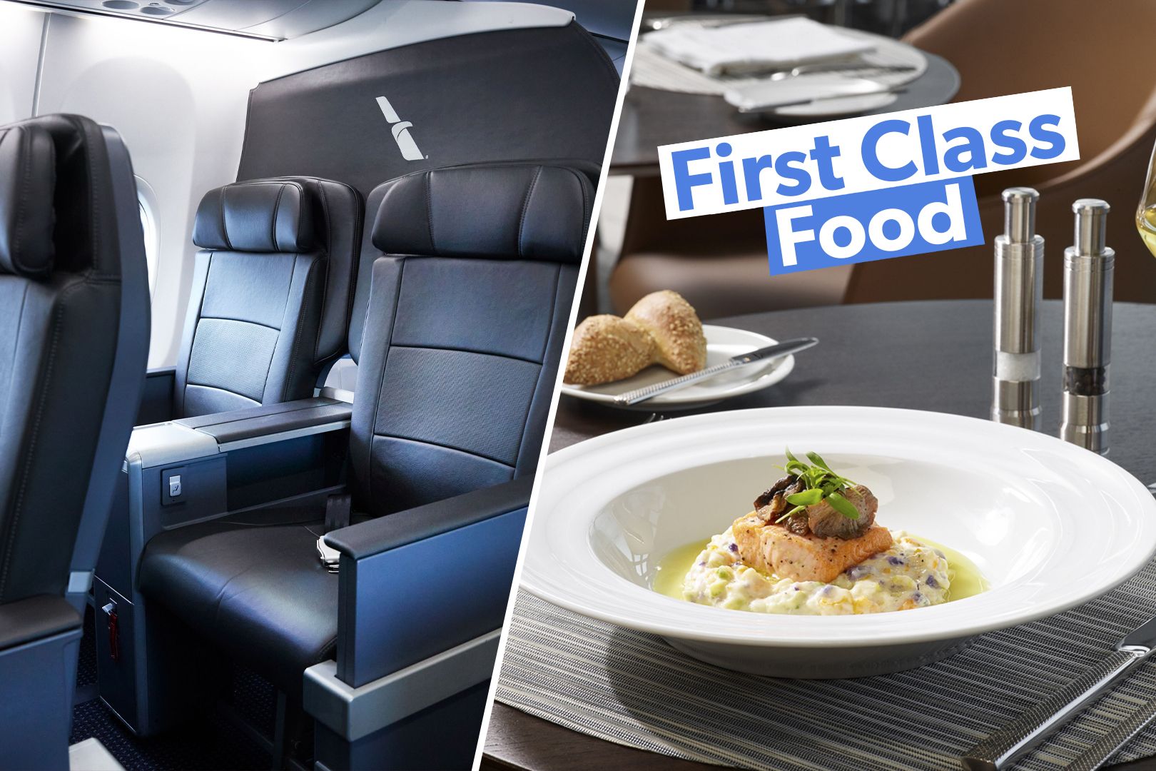 A Look At American Airlines' First Class Meals & Drinks