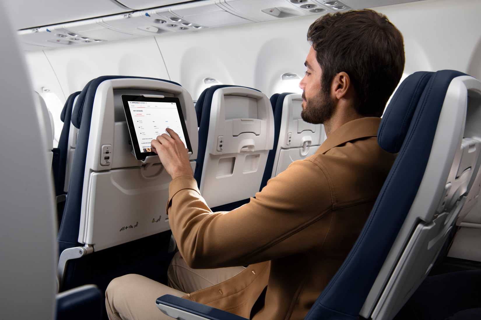 Air France Airbus A220 Cabin 
