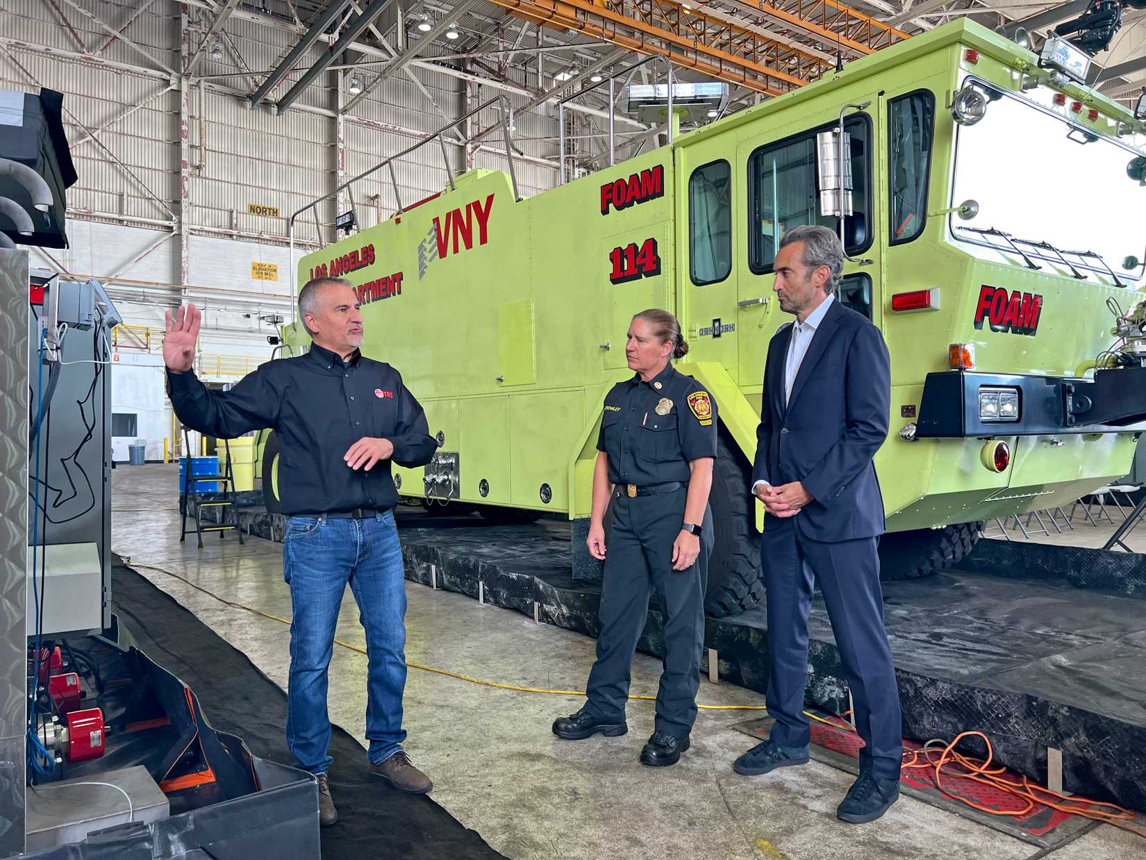 Los Angeles World Airports Removes Toxic Chemicals From Aircraft Rescue ...