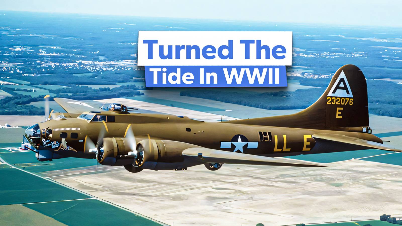 These planes helped the Allies win the Second World War