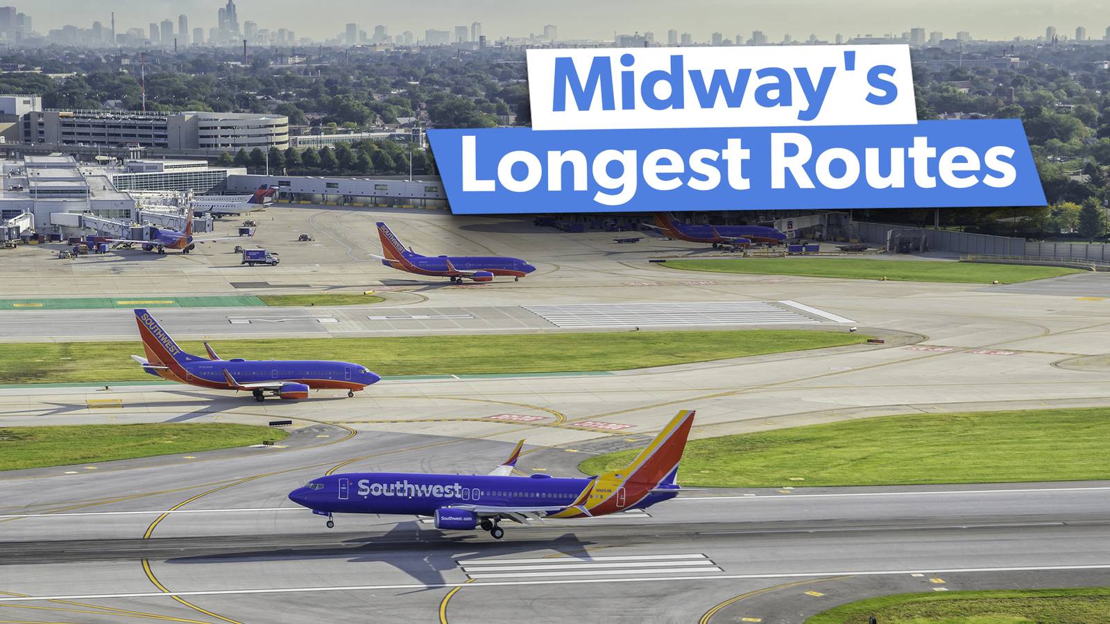 Midway Airport: What Are The Longest Routes From Chicago's Secondary Air Hub?