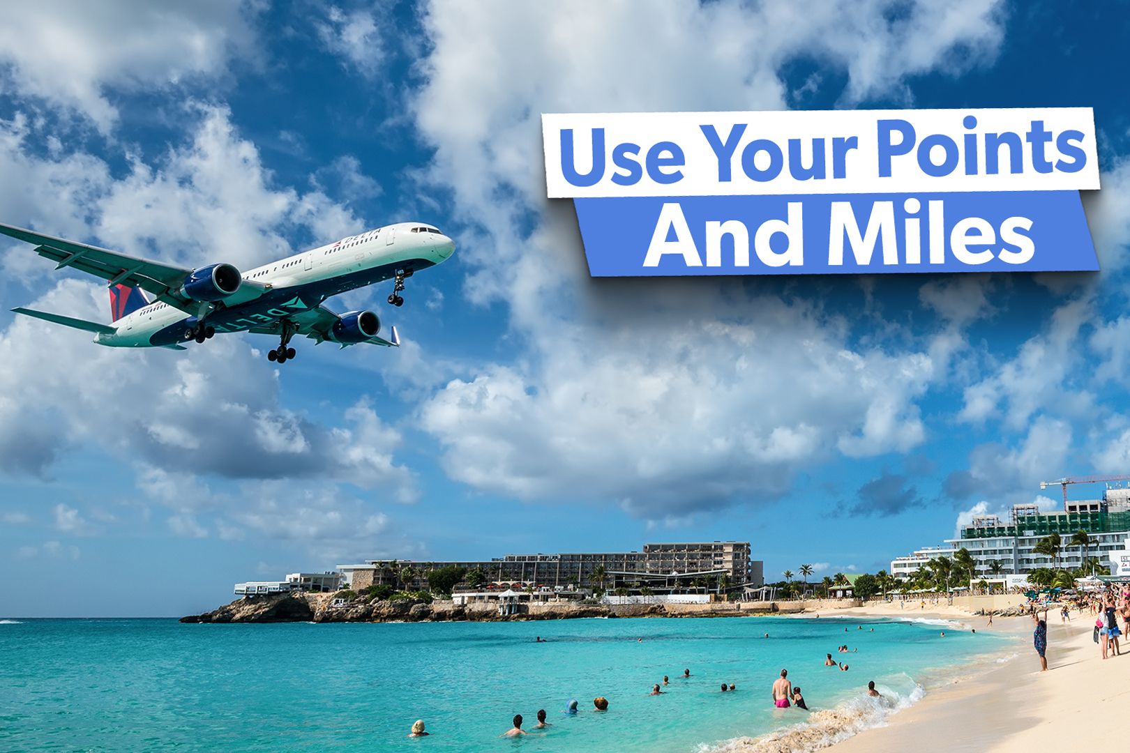 How To Fly To Airplane Beach Using Points And Miles