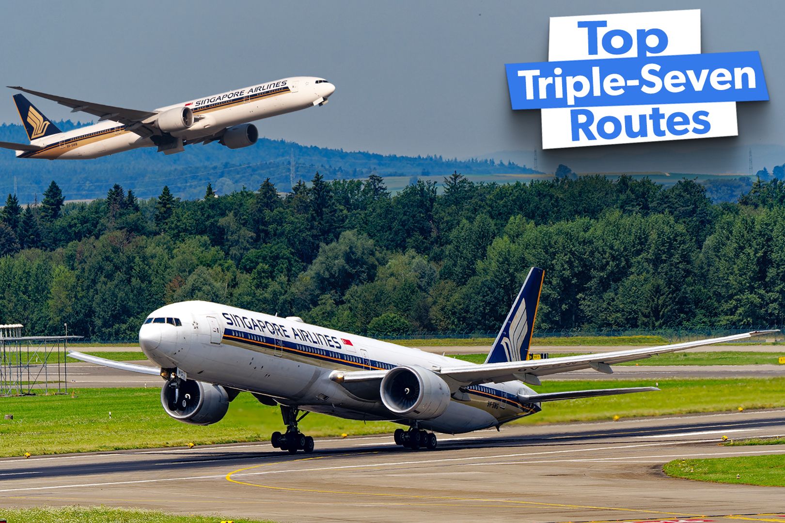 Top 5: These Are Singapore Airlines' Longest Routes With The Boeing 777-300ER