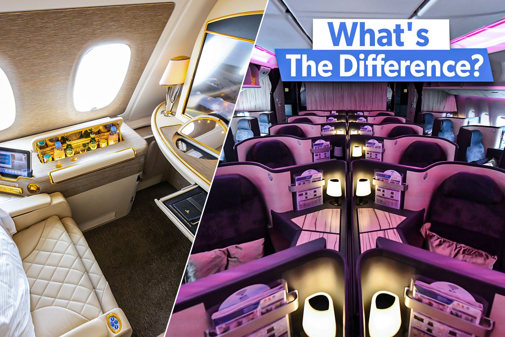 Business Class Vs First Class: What Are The Differences & How Have These Evolved?