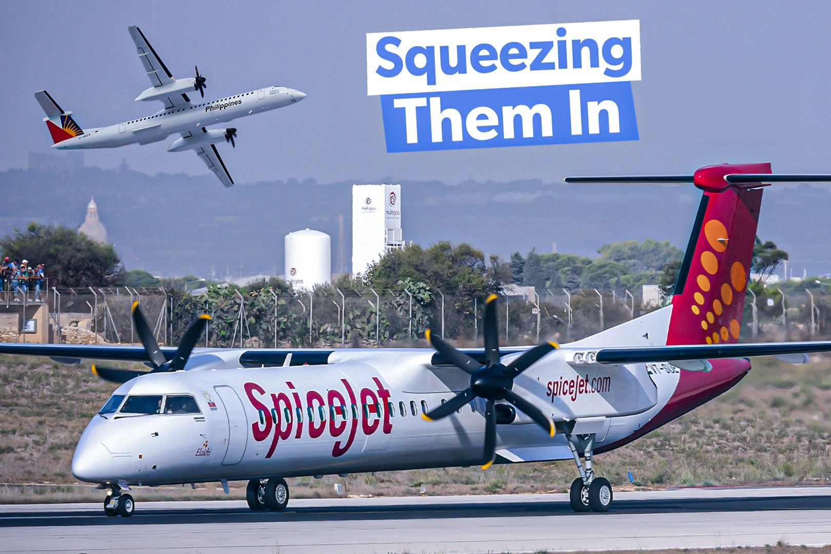 High-Density Turboprops: These Airlines Operate The Active Dash 8 Aircraft With The Most Seats