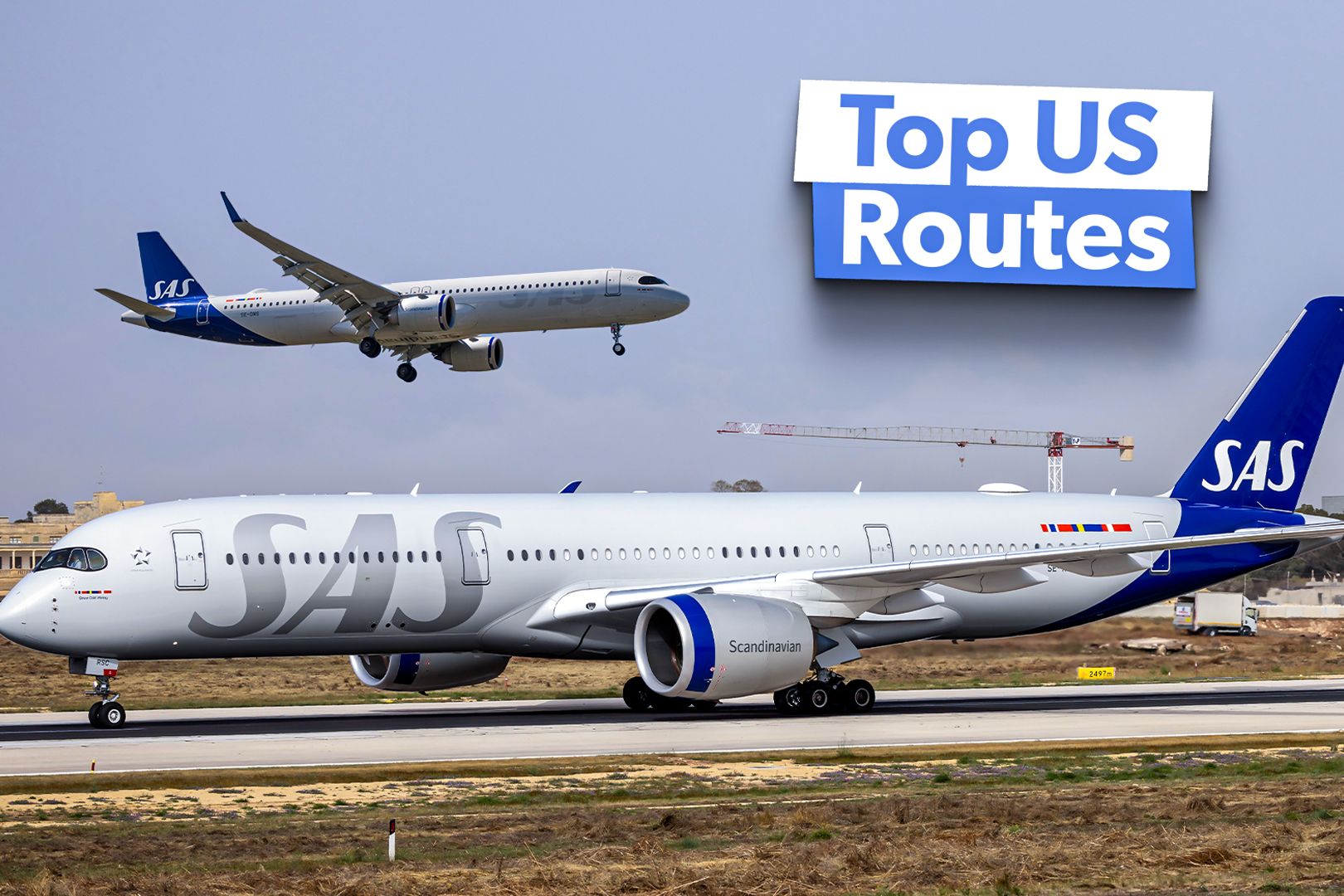 A Carrier In Flux: Examining Scandinavian Airlines' Top 5 US-Bound Routes By Available Seat Miles