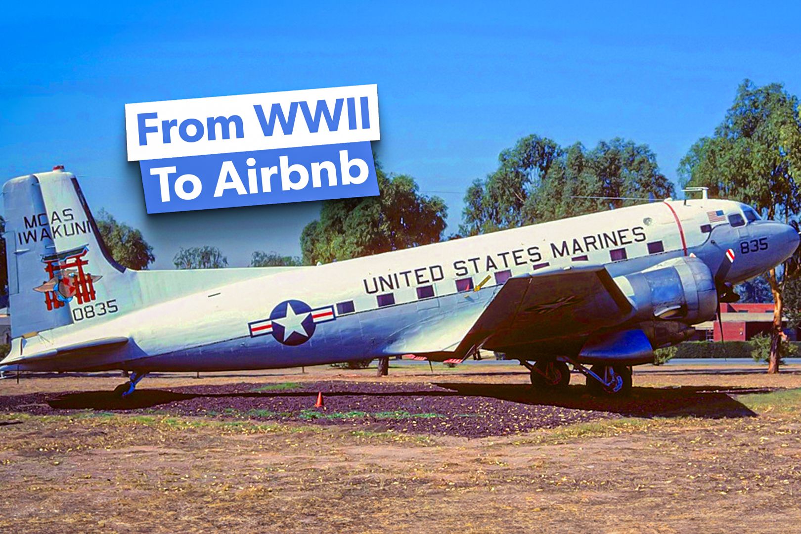 How A 1941 World War II US Marine Corps DC-3 Turned Into An Airbnb In Wisconsin