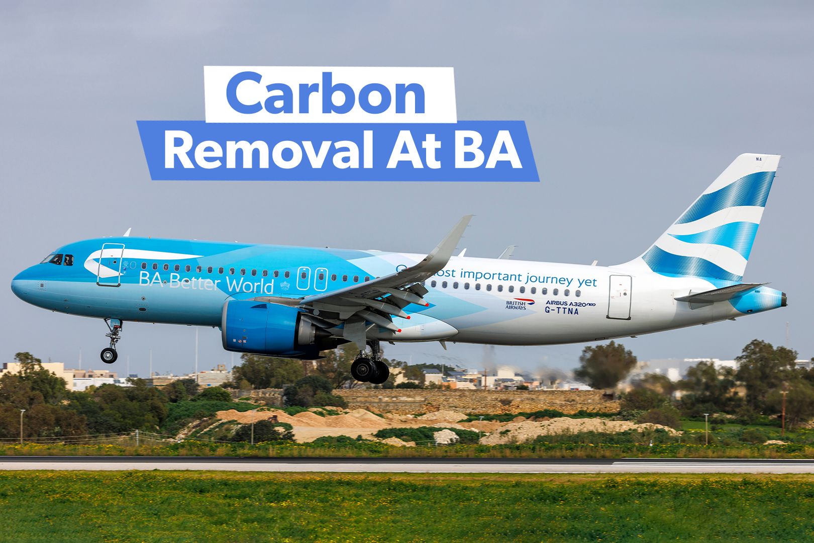 Explained: The Importance Of Carbon Removals In British Airways' Sustainability Strategy