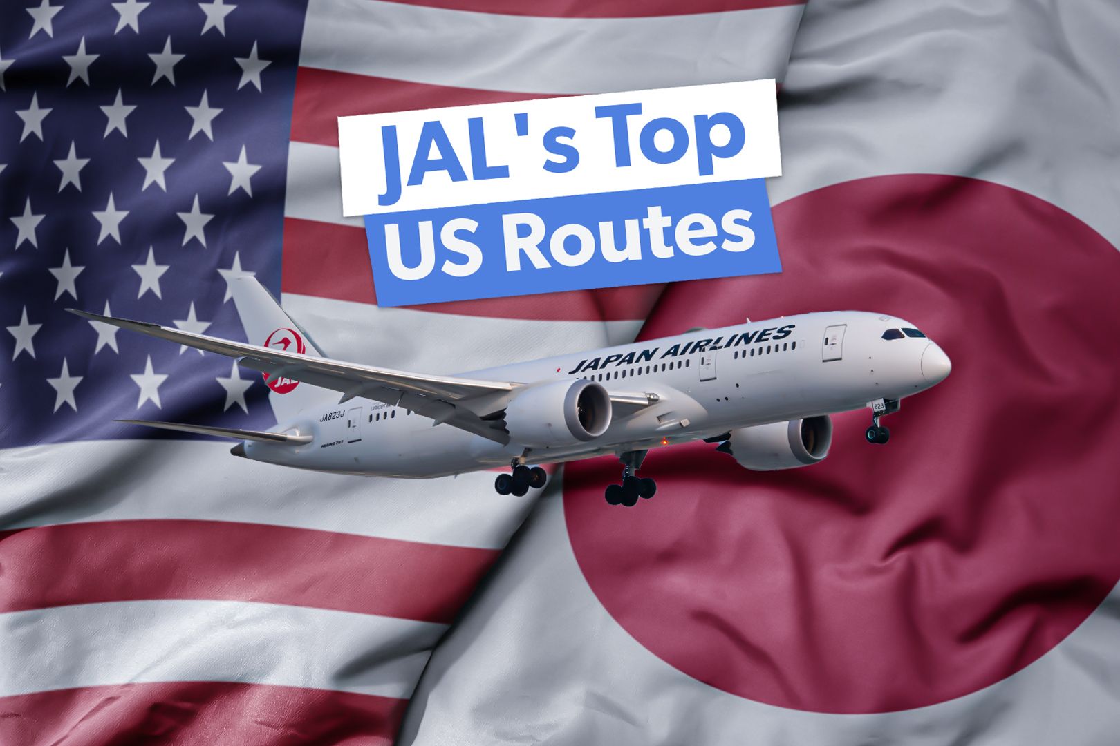 Top 5: These Are Japan Airlines' Leading US Routes By Available Seat Miles