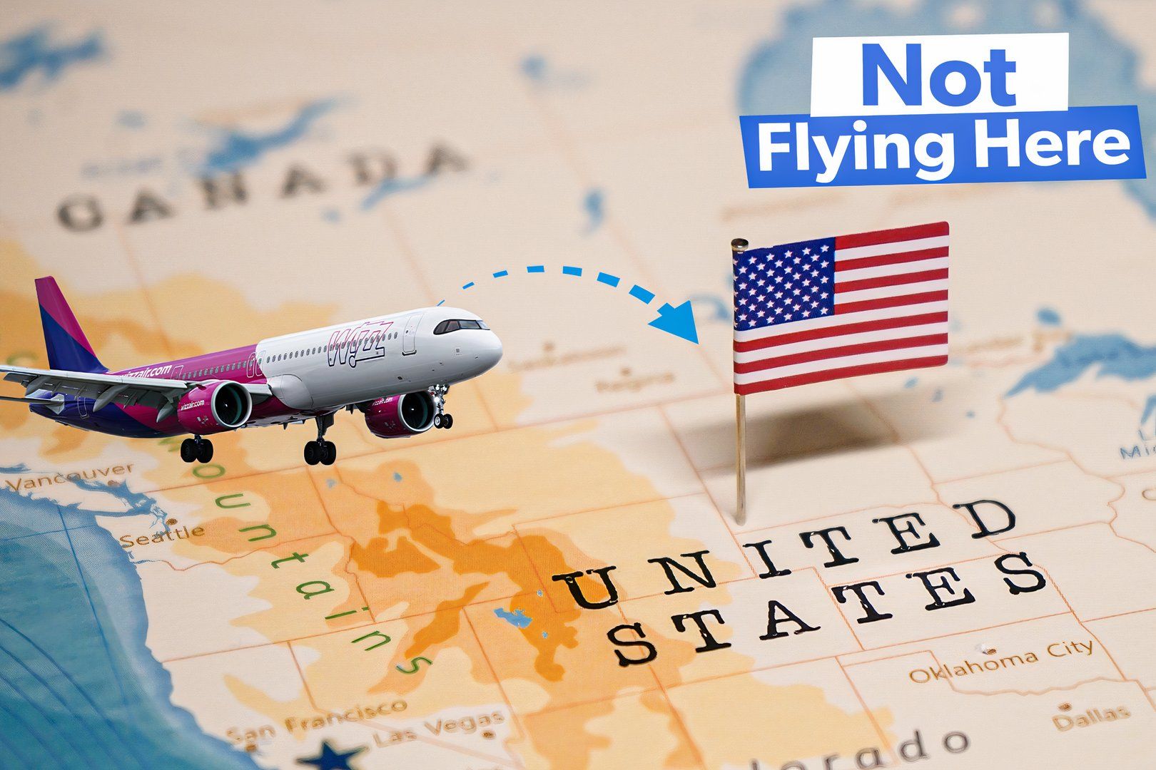 Why Is Wizz Air Unlikely To Fly To The US Any Time Soon?