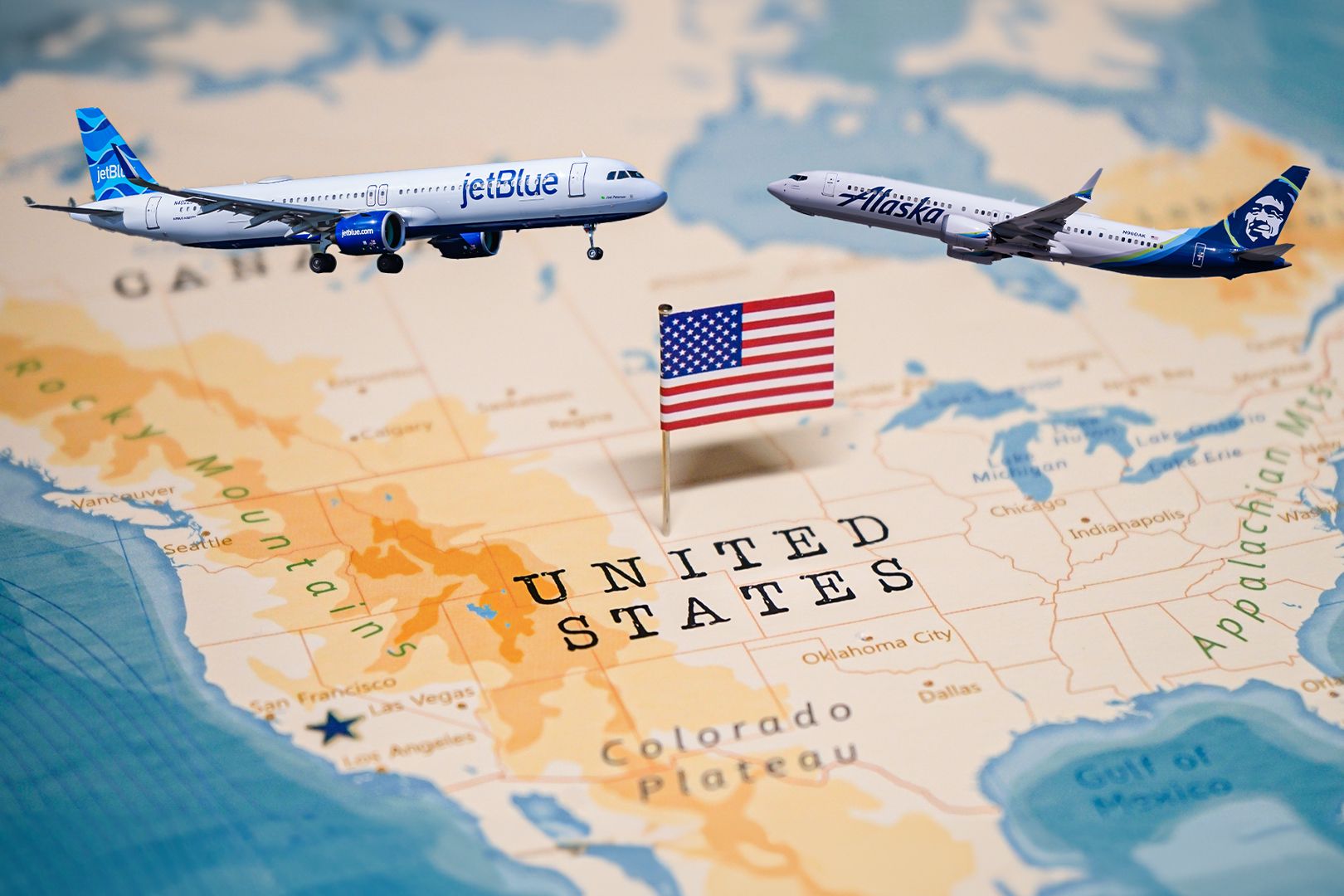 Which Airlines Fly Narrowbodies On Transcontinental Routes Between The US East & West Coasts?