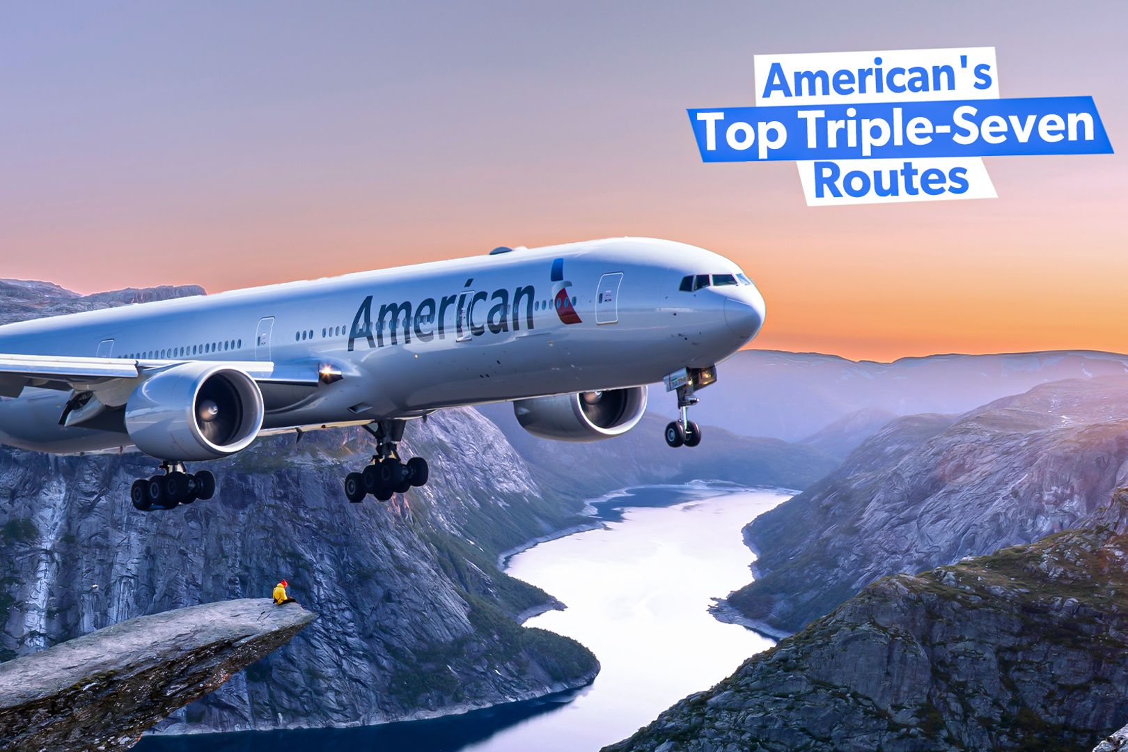 More Than Daily: What Are American Airlines' Most Frequently Served Boeing 777 Routes?