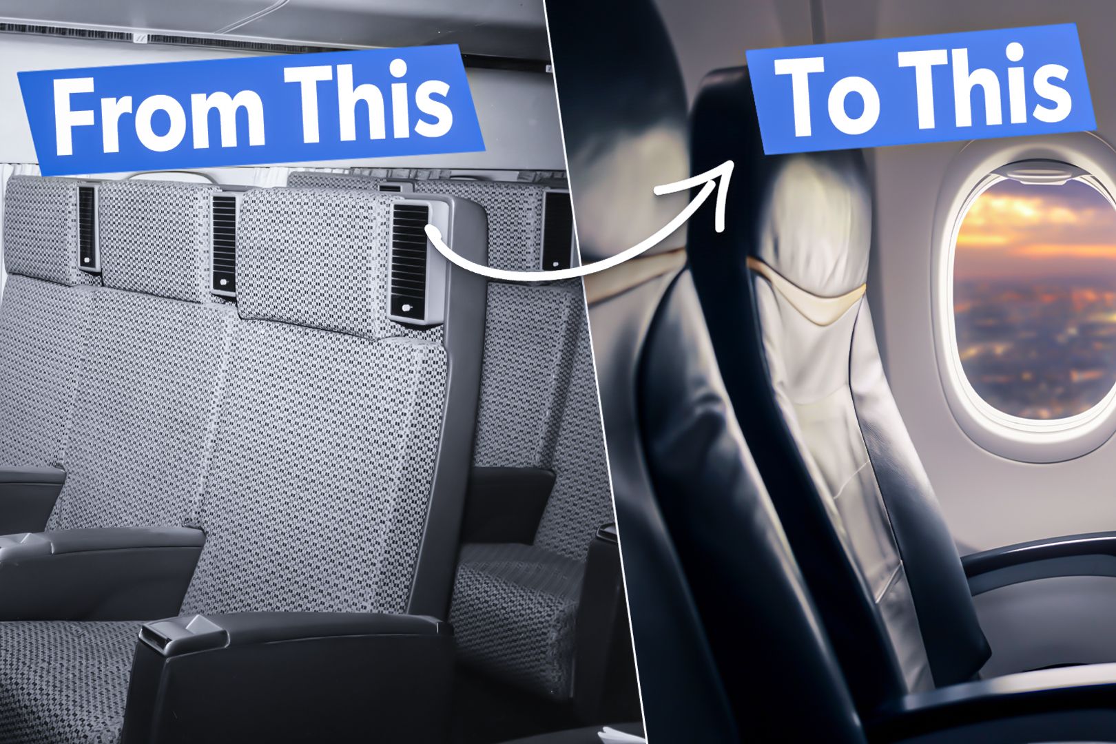 How Have Airline Seats Evolved Over The Years?
