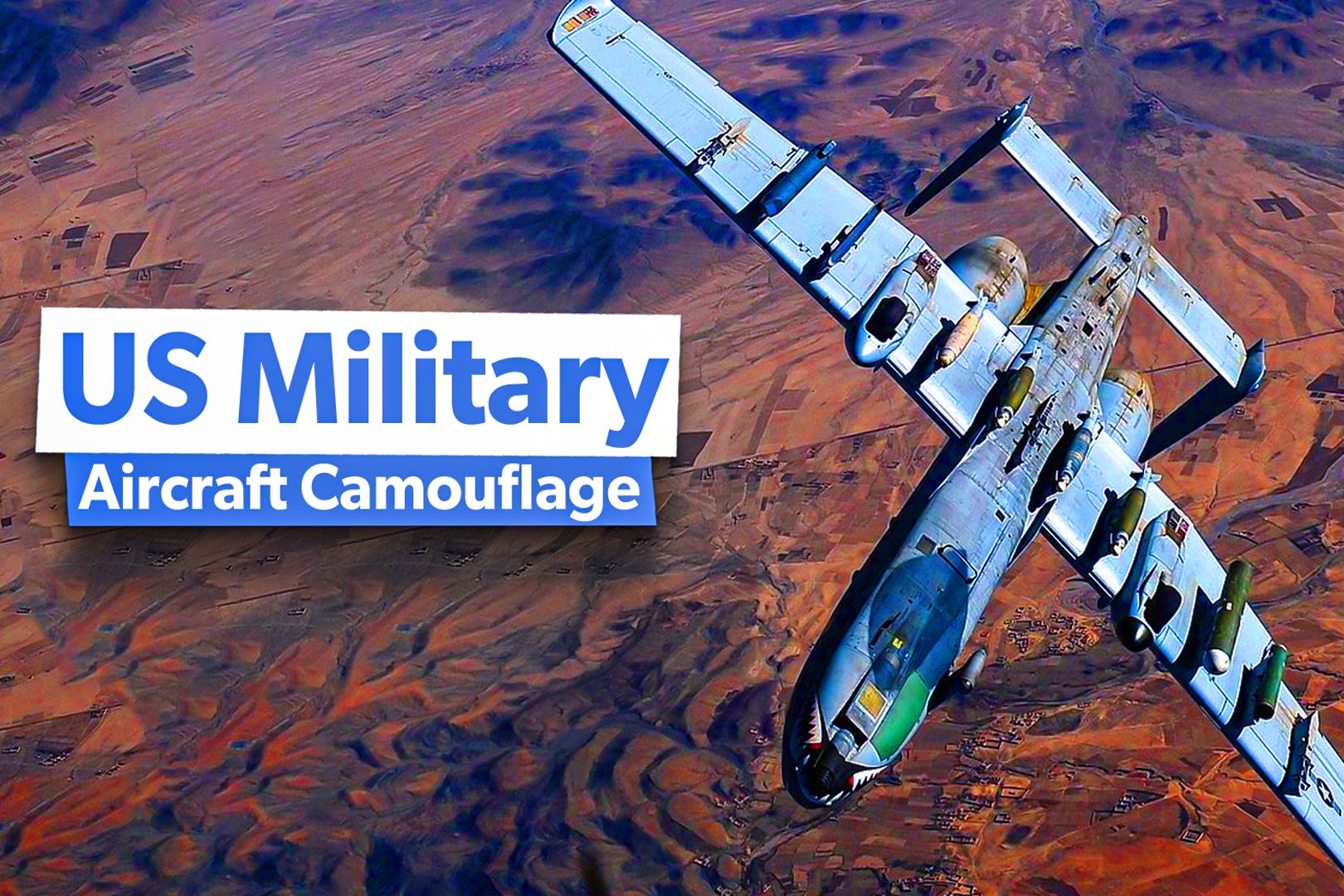 5 Unique Camouflage Strategies Used On US Military Aircraft