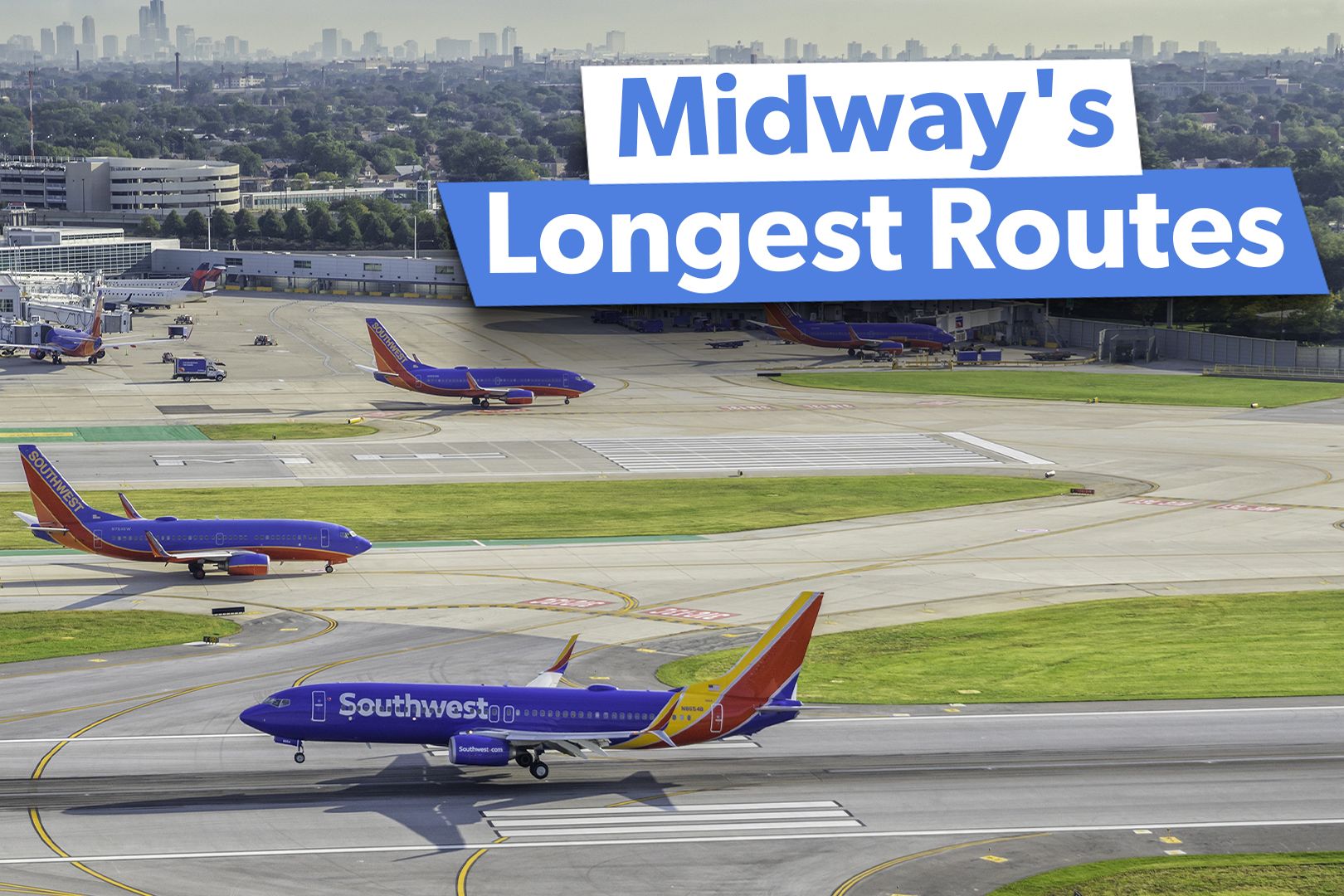 Midway Airport: What Are The Longest Routes From Chicago's Secondary Air Hub?