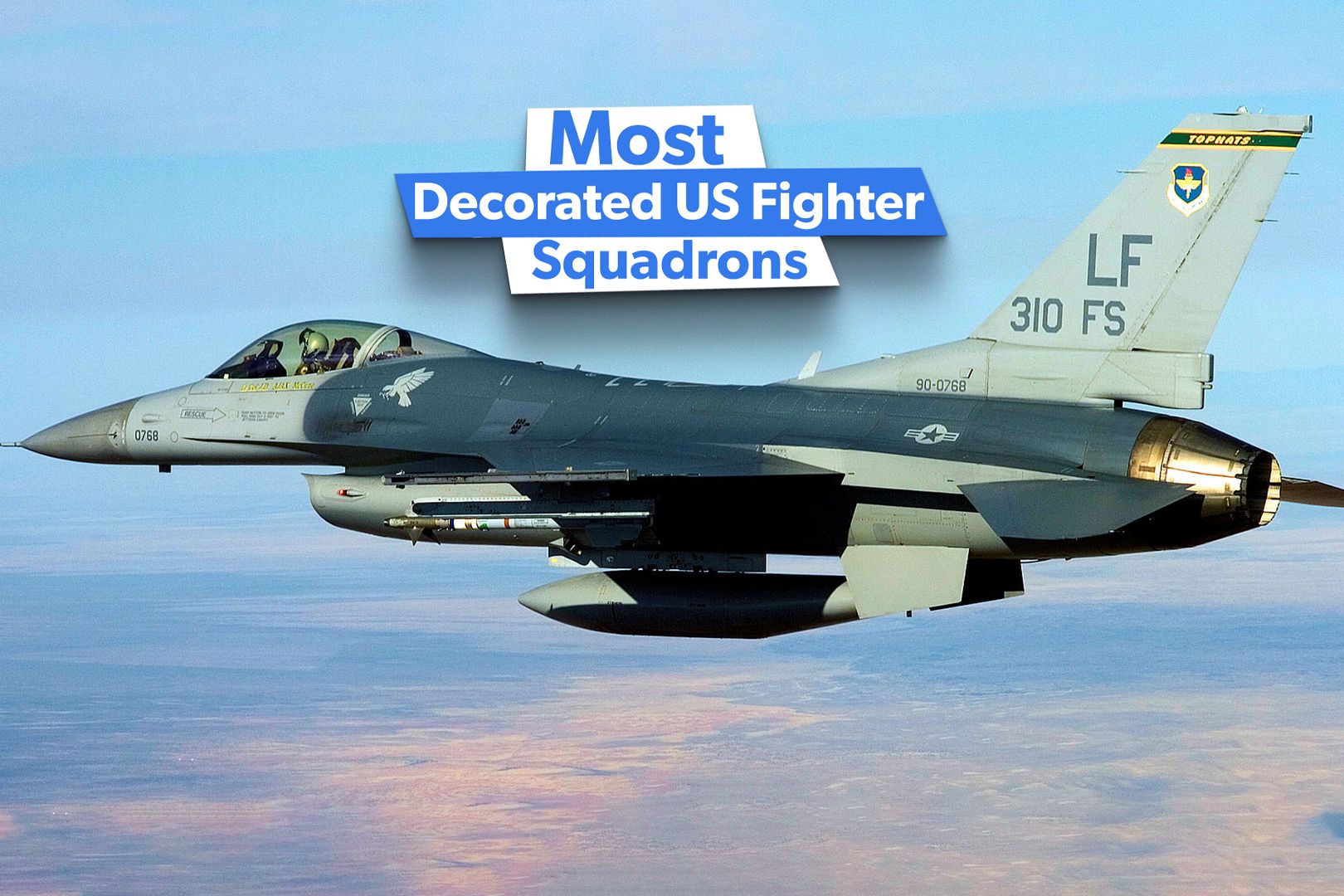 Top 5: These Are The Most Decorated Fighter Squadrons in US History