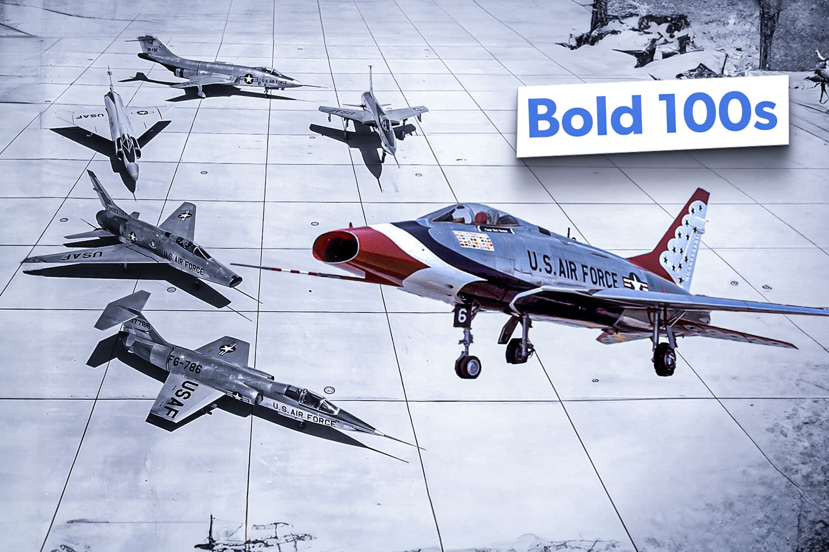 The Bold 100s: A Brief History Of US Air Force Century Series Fighter Jets