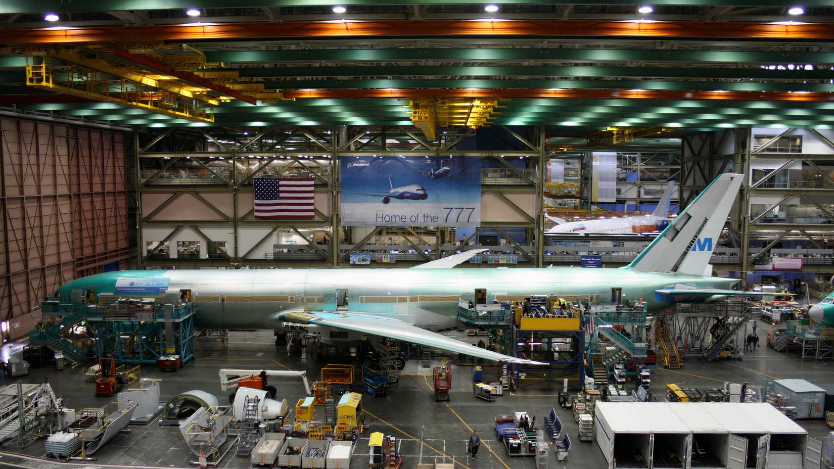 Boeing 777 everett factory 
