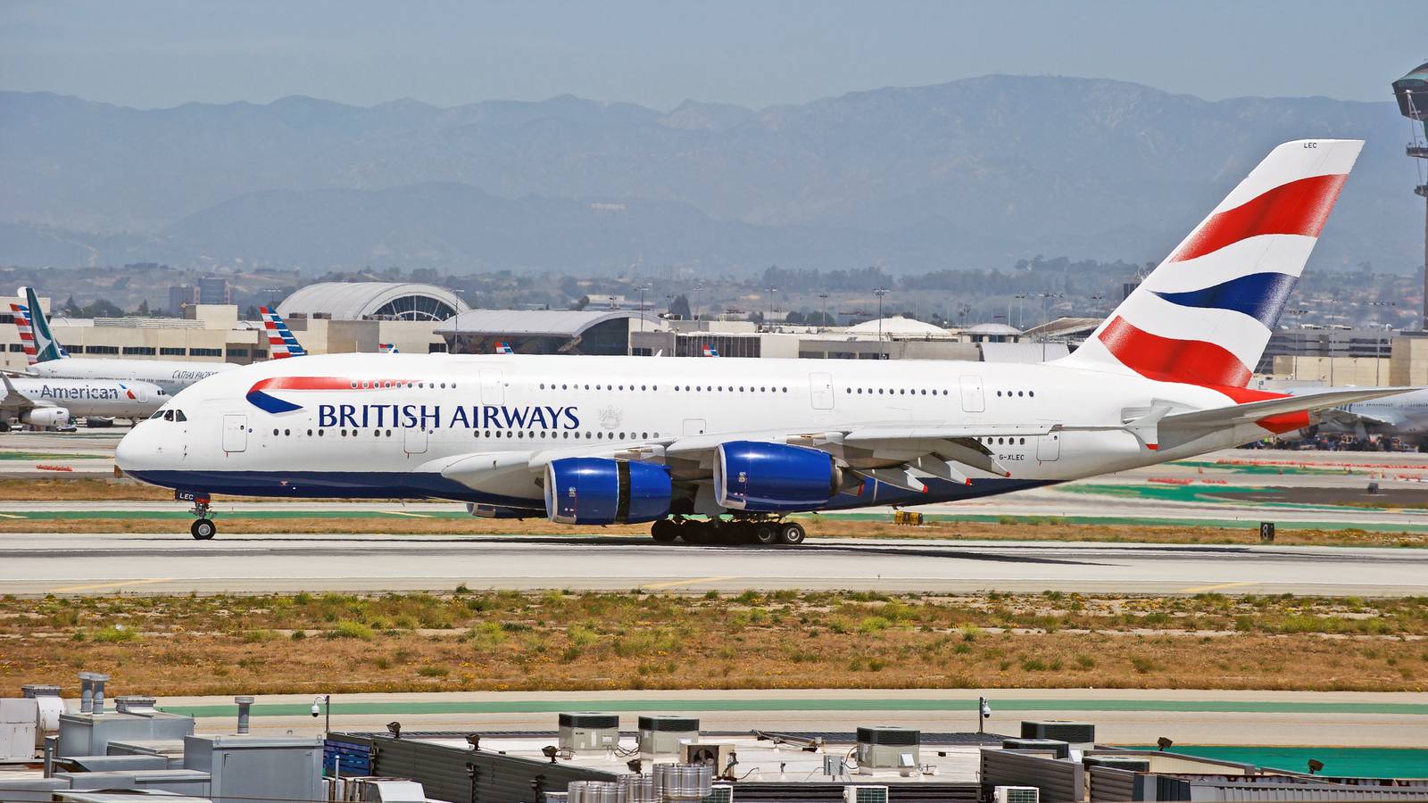 British Airways Airbus A380 Arrives At Boston Gate 1 Hour Late After Turning Onto Wrong Taxiway