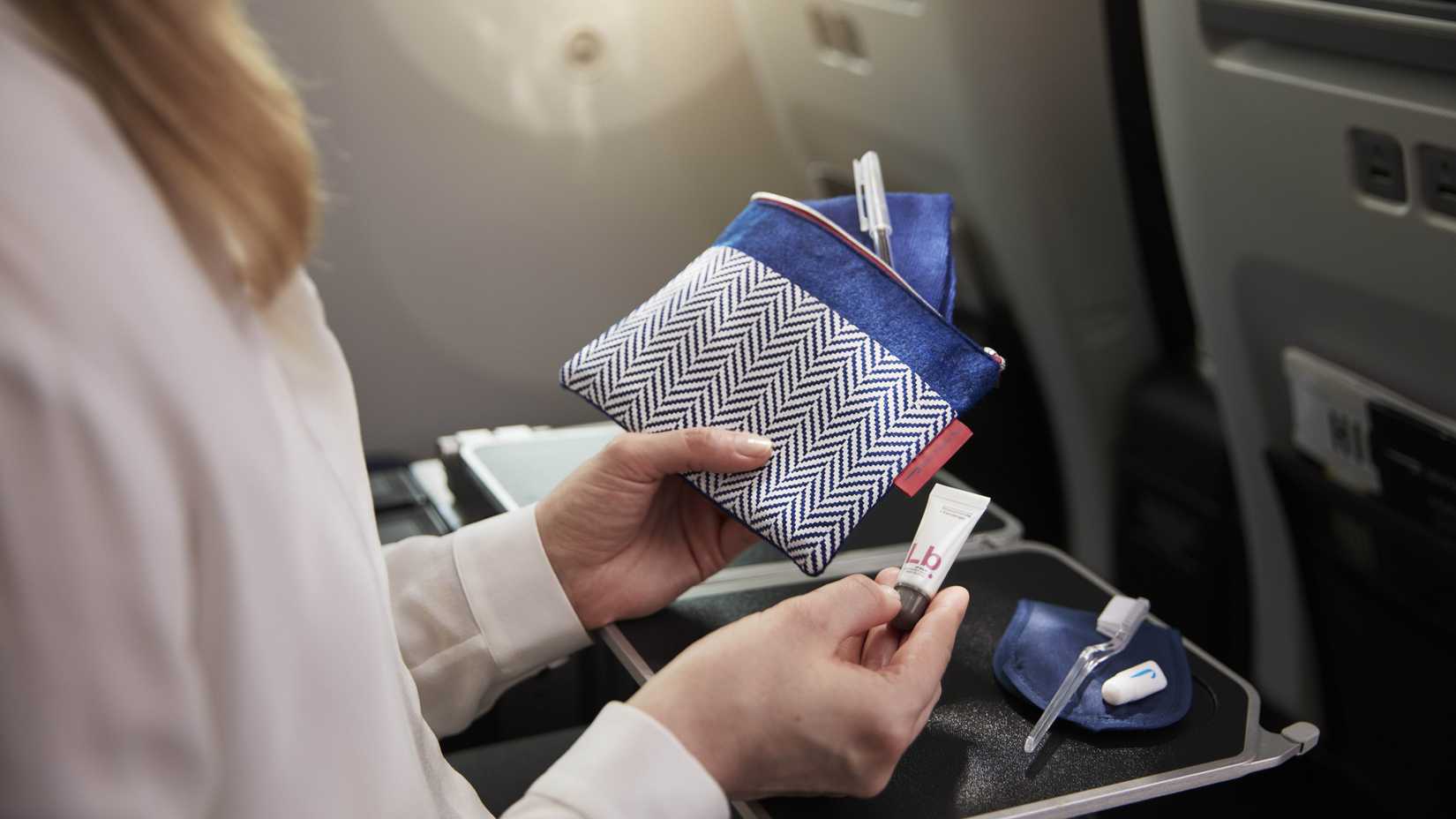 British Airways World Traveller Plus Amenity Kit