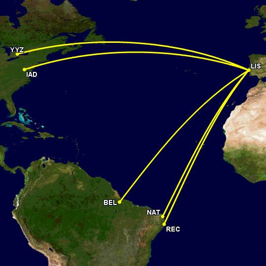 Top 5: These Are TAP Air Portugal's Longest Narrowbody Routes