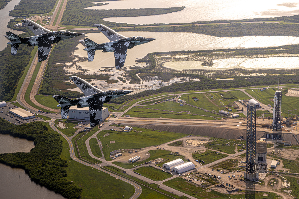 SpaceX Falcon 9 & Dragon On Pad 39A: Polaris Team Shares Flyover Pictures At Kennedy Space Center