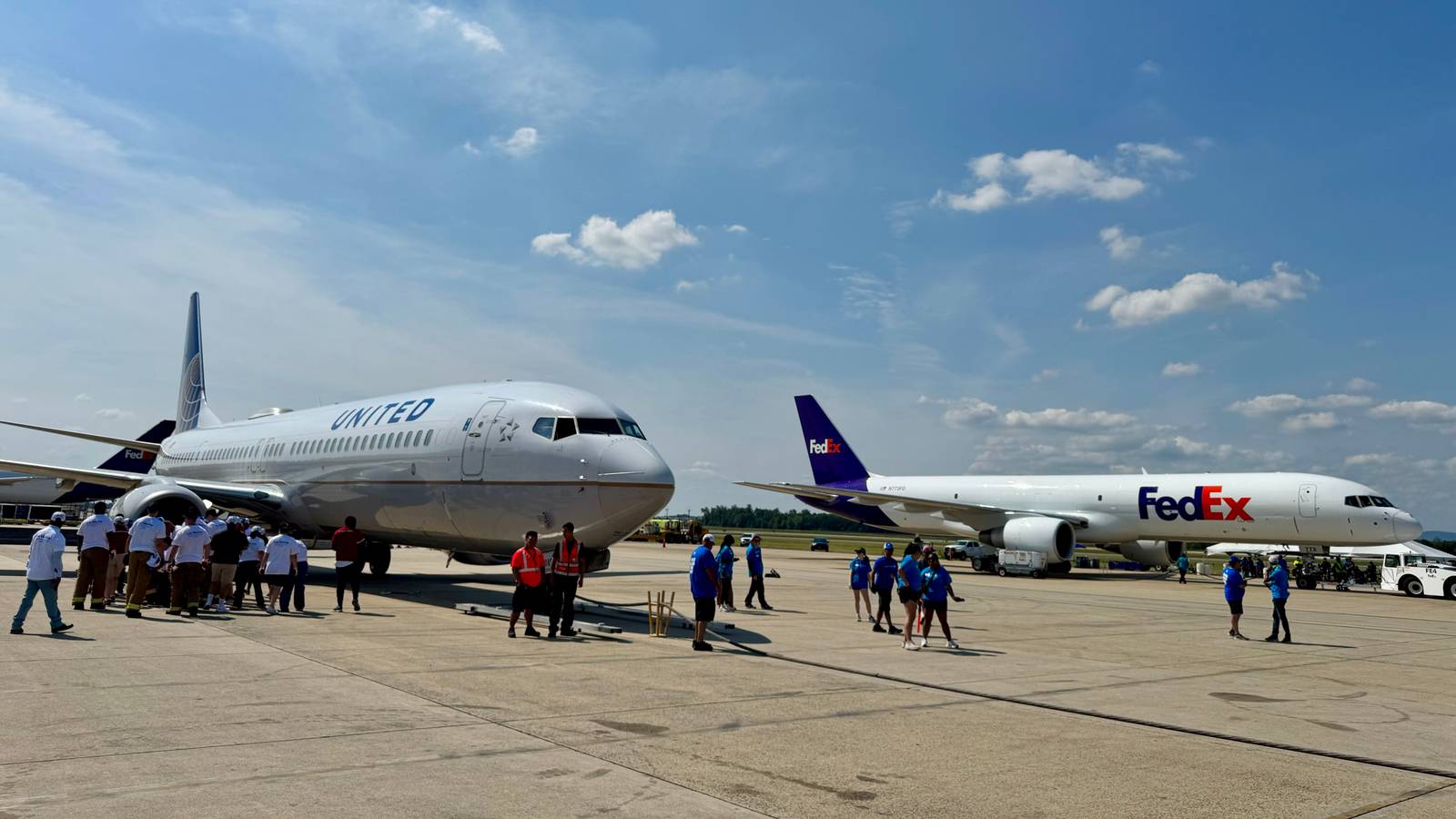 In Pictures: Annual Dulles Day Plane Pull Raises $580,000 For Special Olympics