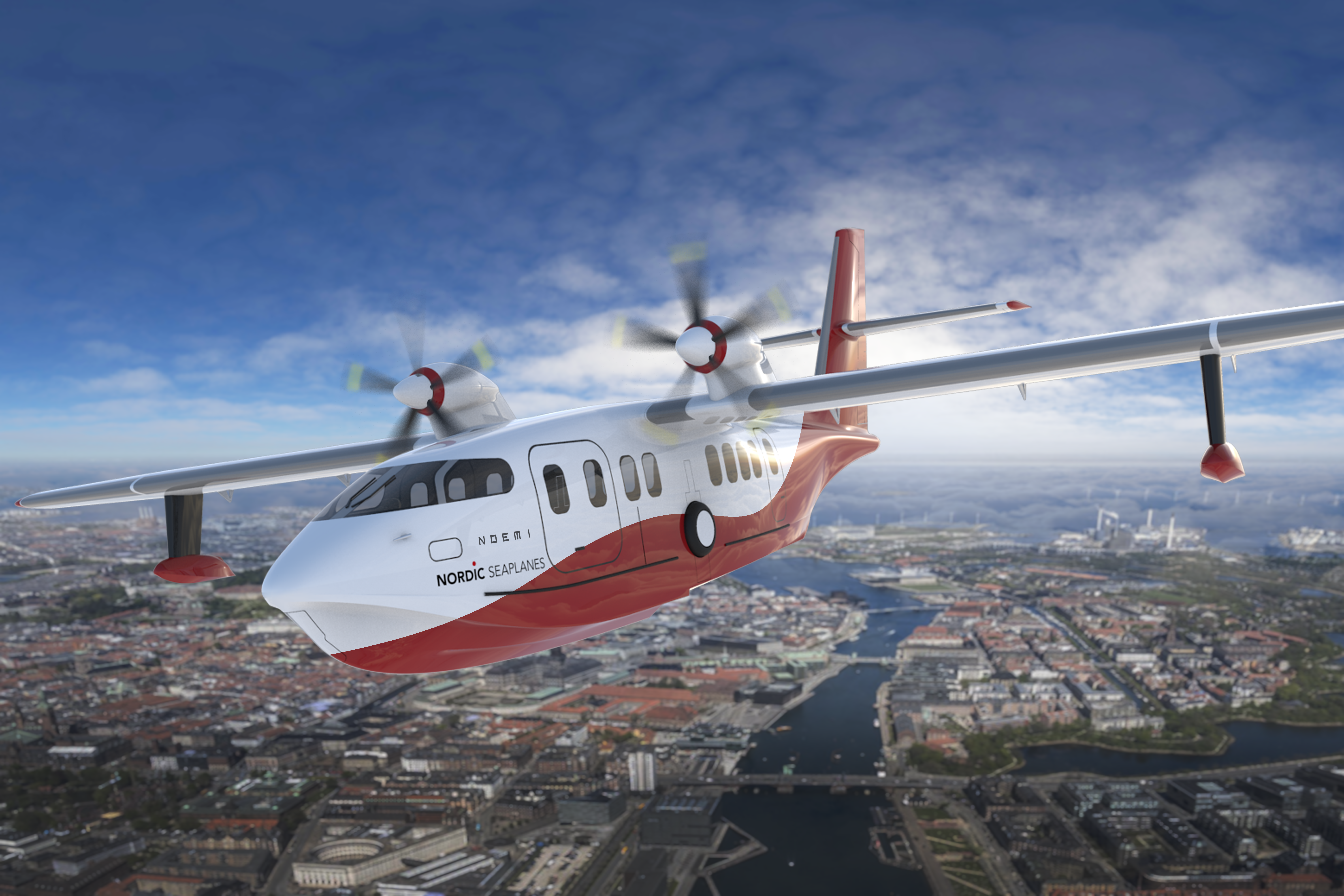 Nordic Seaplanes Commits To Electric Future With MoU For Up To 15 'Noemi' Aircraft From Elfly